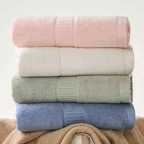 High GSM Ultra Soft and Thick Highly Absorbent Bamboo Fiber Bath Towel