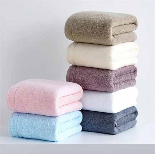 Luxury Home Combed Cotton Face Hand Bath Towel Sets Wholesale Custom Long-Staple Cotton Hotel Bath Towels