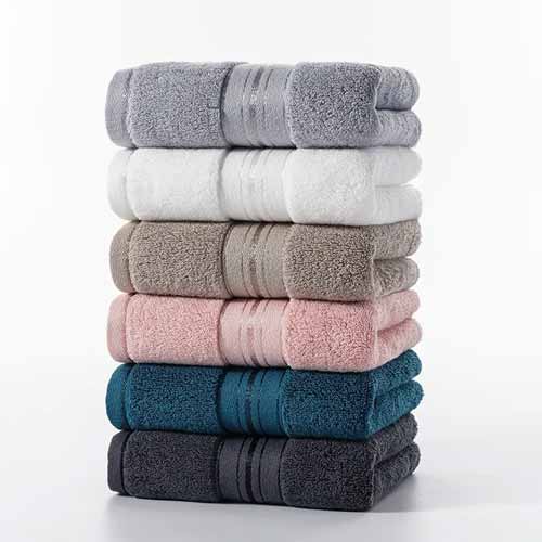 100% Cotton Towels Soft Hand Face Shower Bath Towels Luxury Hotel Bath Towel